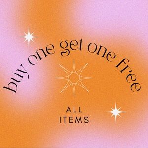 BUY ONE GET ONE FREE!!